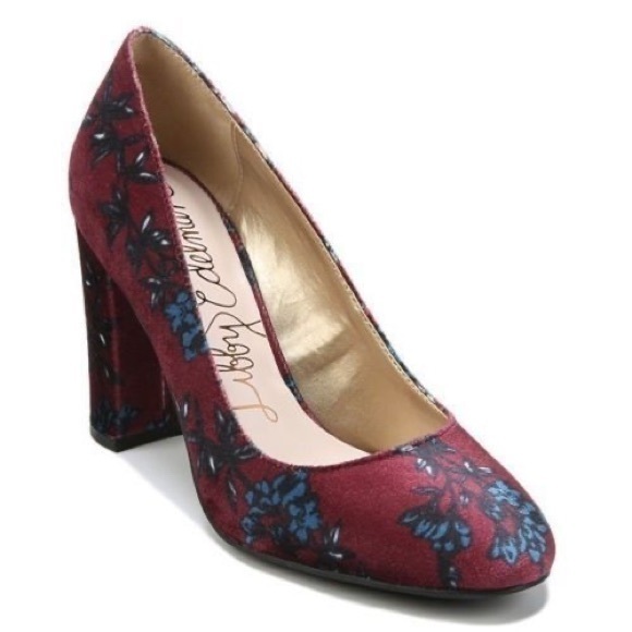 libby. edelman Shoes - Libby Edelman velvet floral Sean pumps